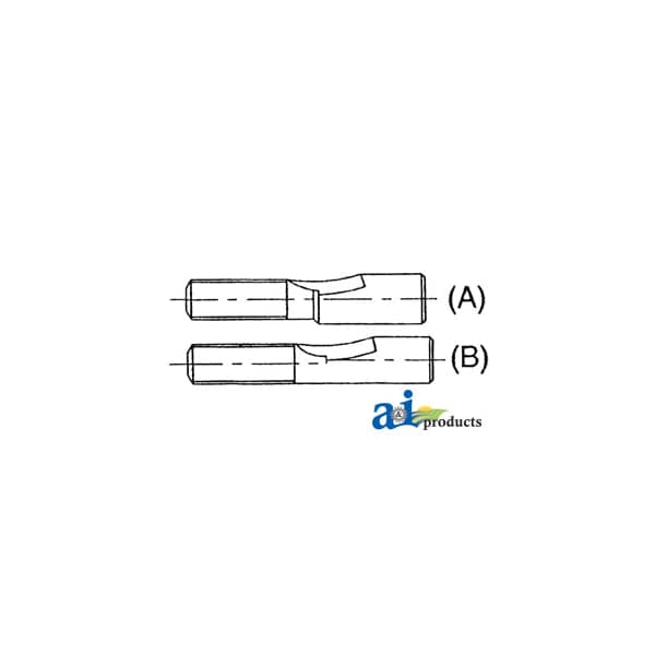 Tapered Pin Kit (Incl. 3 pins & 2 nuts = washer) 4" x2.5" x0.5"